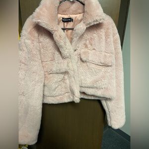 PrettyLittleThing Faux Fur Jacket